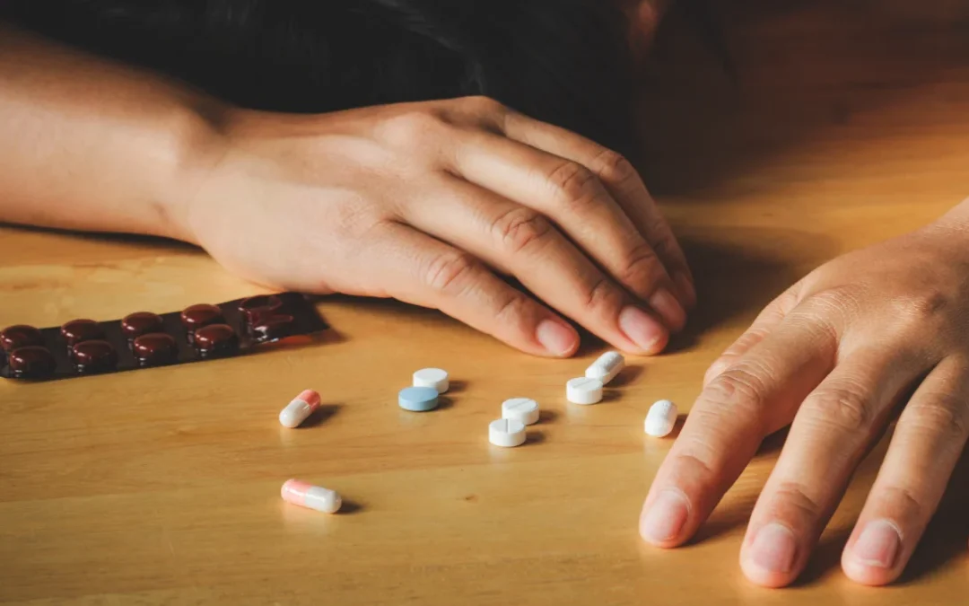 Women Take medicine overdose